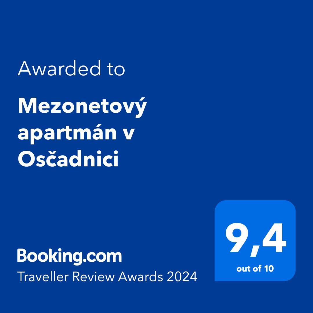 Mezonetovy Apartman V Oscadnici Oscadnica Buitenkant foto